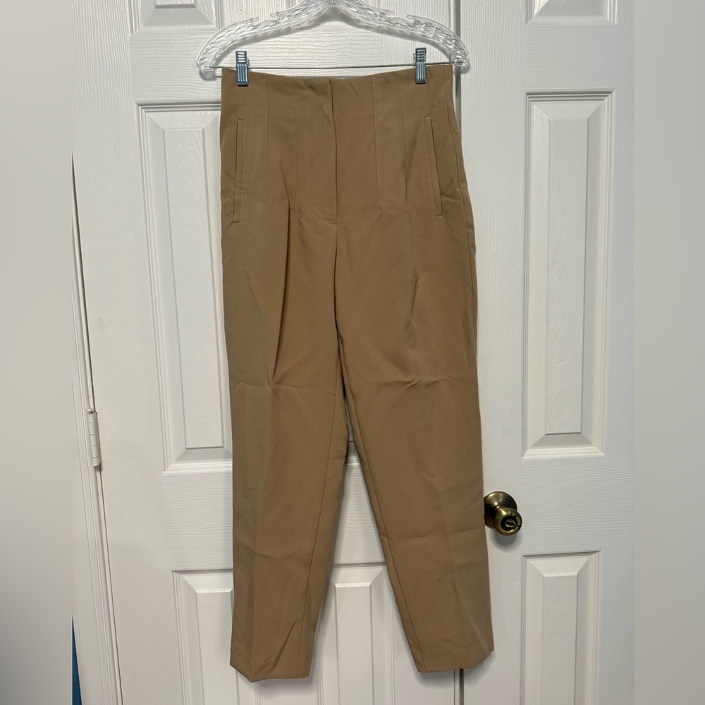NWT Zara Women’s Tan Trouser Pant